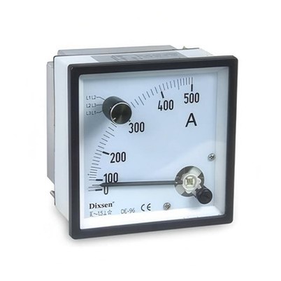 Ammeter AC ak Chanjman-sou switch